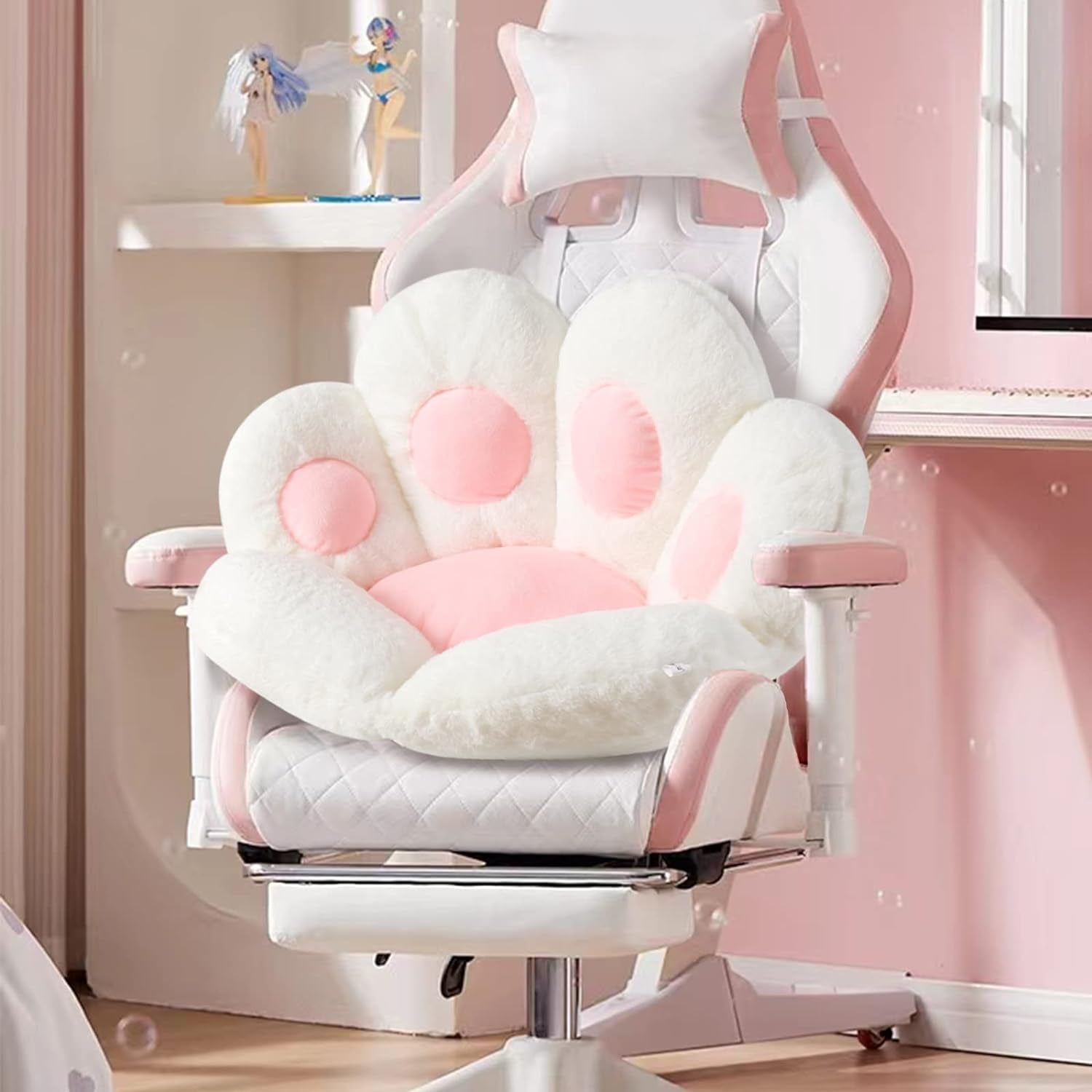 Cat Paw Cushion Kawaii Chair Cushions
